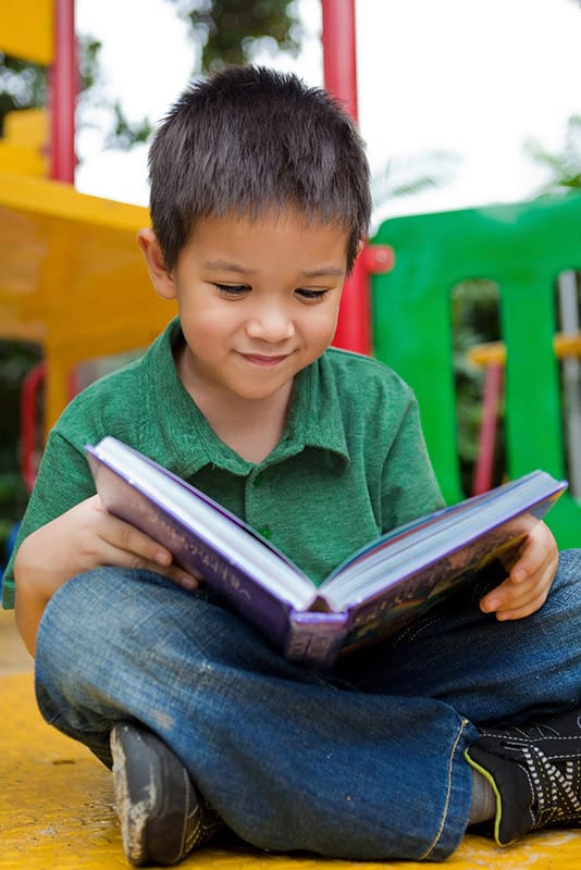 little boy reading, READ.IT intensive reading program, Wayne, PA
